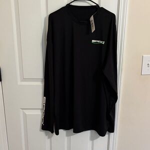 Black Long Sleeve Men's Tee